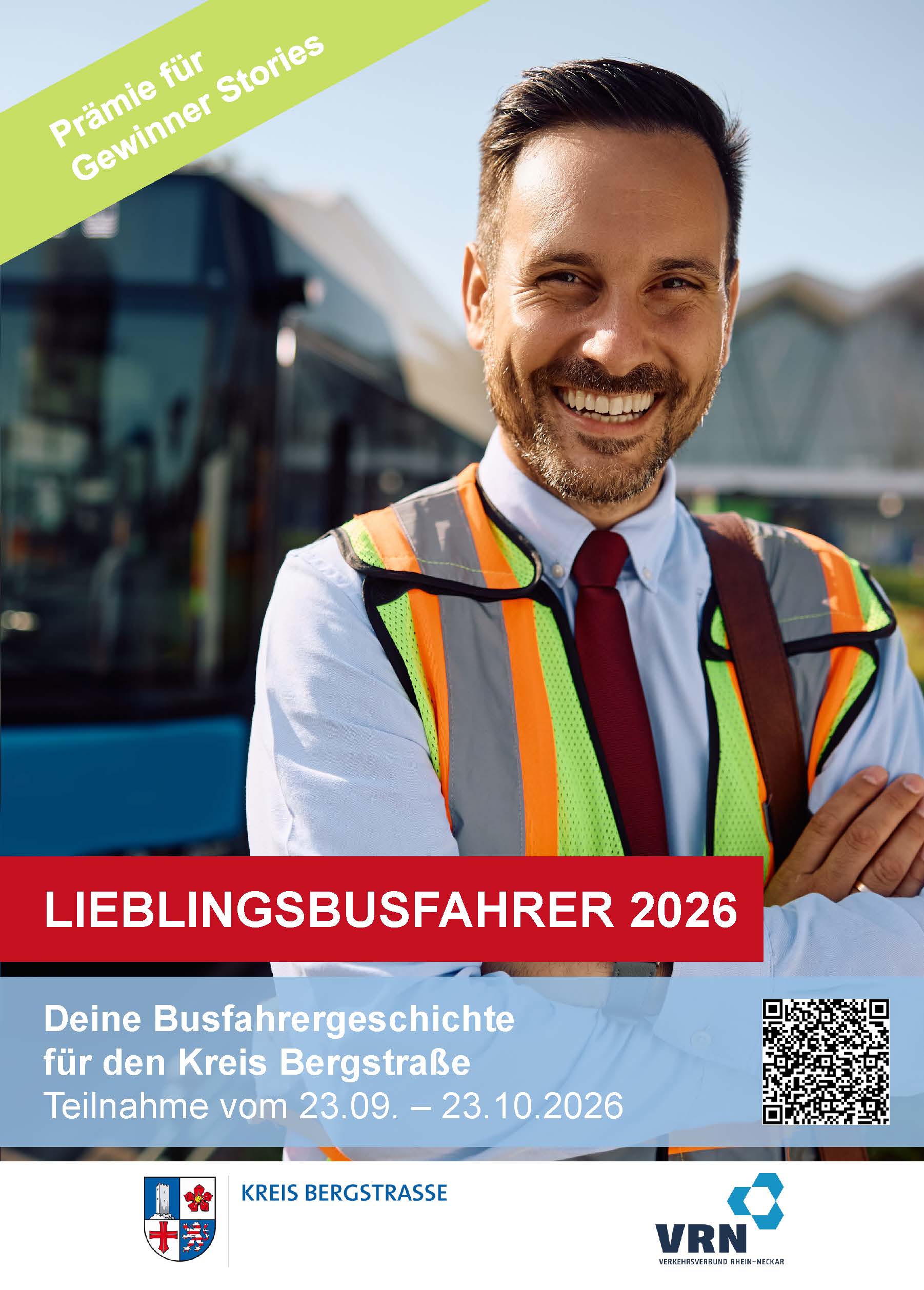 Plakat Lieblingsbusfahrer